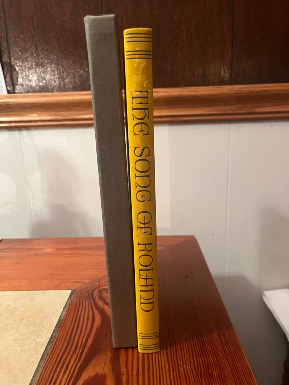 The Song of Roland Yellow Hardcover Book originally published in 1938.